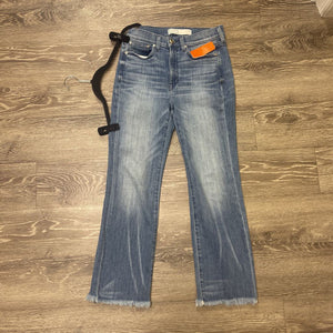 AYR Frayed Hem Flare JEANS 27