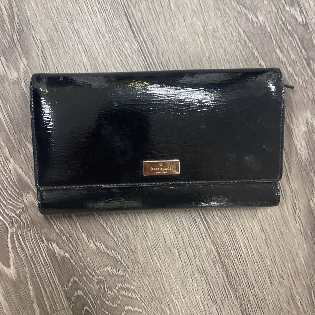 Kate Spade Patent TriFold WALLETS S