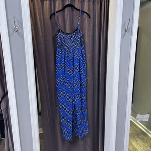 DVF Patterned Spaghetti Strap Pants JUMPSUITS 8