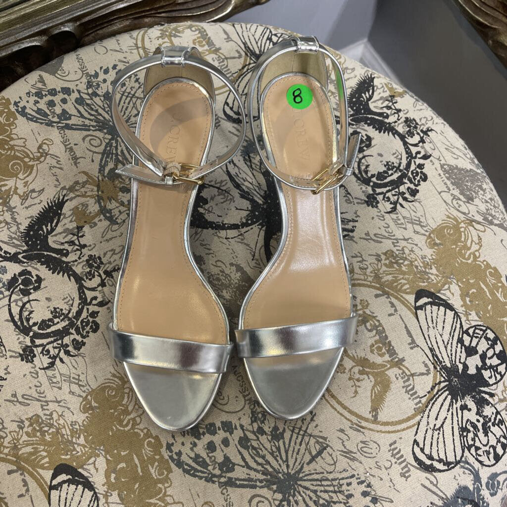 J Crew Open Heels SHOES 8