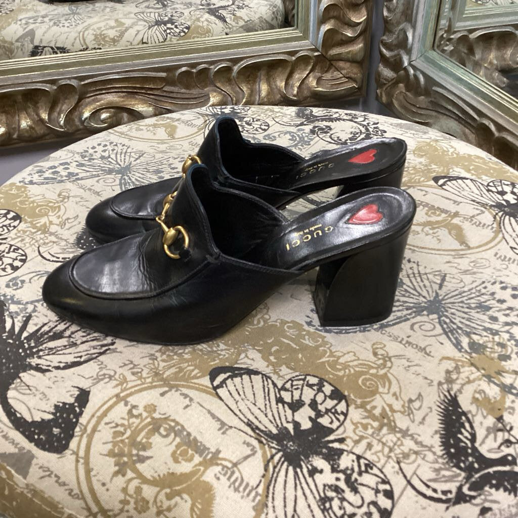 Gucci Horsebit Clogs SHOES 37