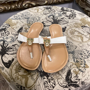 Michael Kors Small Logo Flip Flops SHOES 8.5