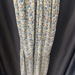 Load image into Gallery viewer, Ros Garden NWT Floral V Ruffle Maxi DRESSES M

