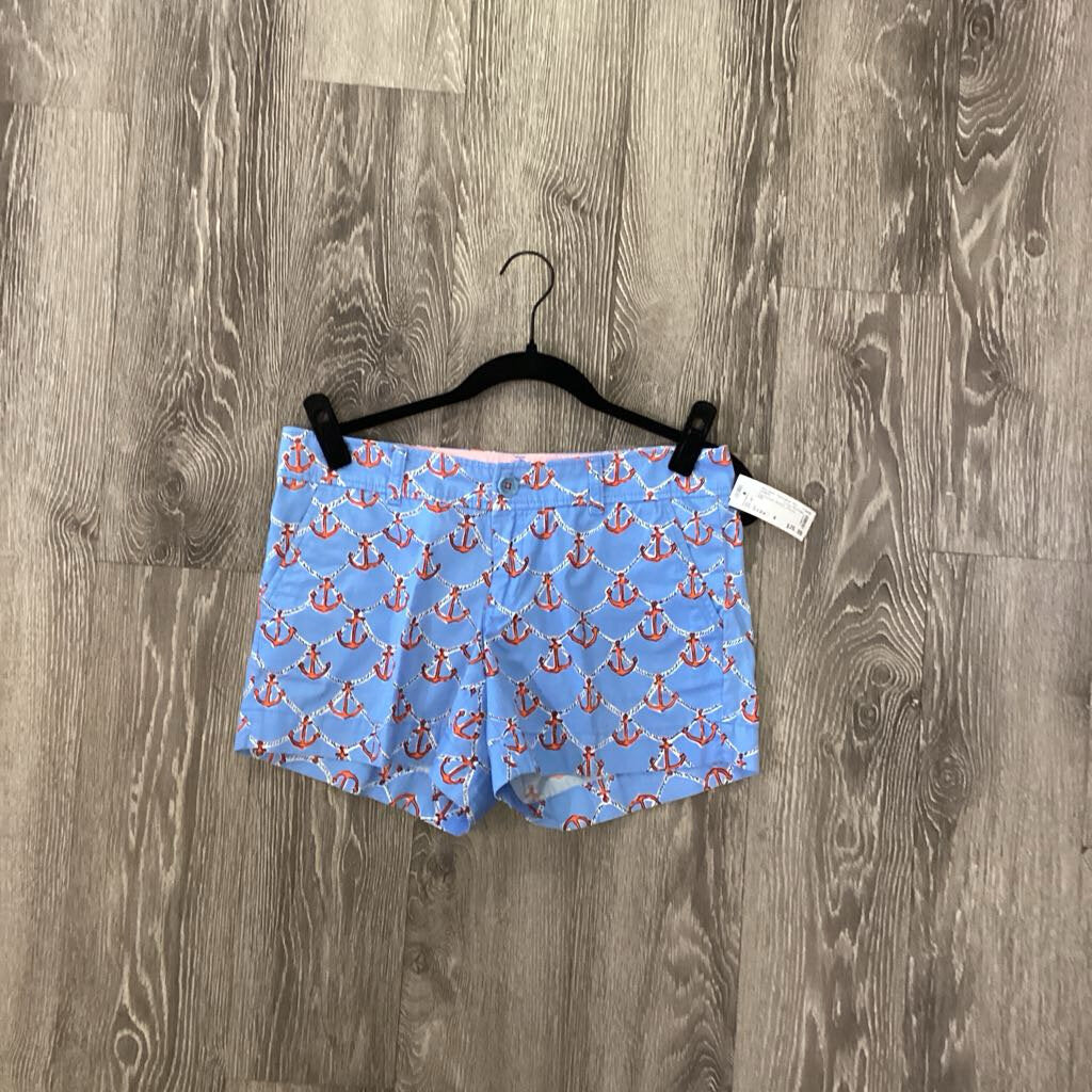 Lilly Pulitzer Patterned Anchor Chinos SHORTS 4