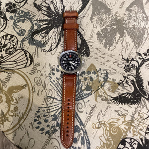 Victorinox Lthr Band Blk Face WATCHES NA