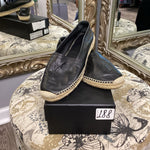 Load image into Gallery viewer, YSL Leather YSL Espadrille Flats SHOES 40
