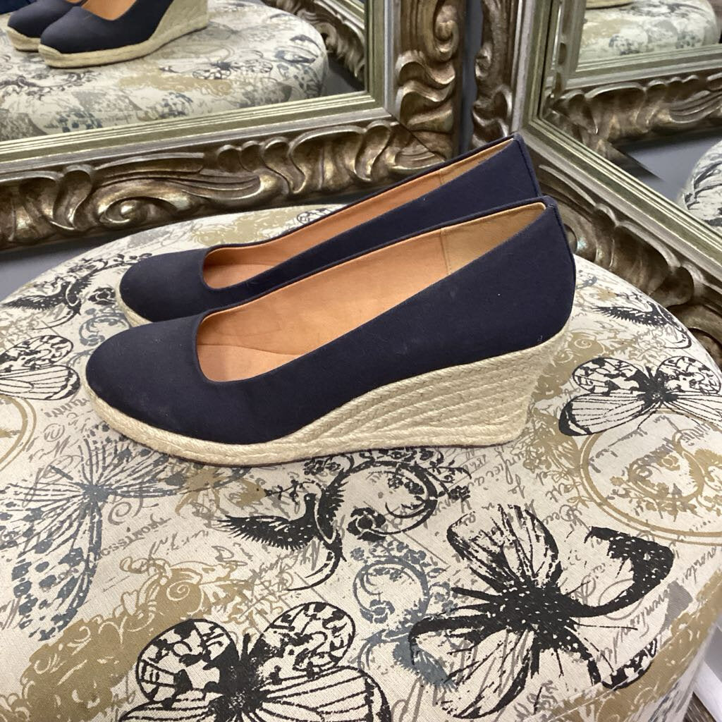 J Crew Closed Toe Wedge Espadrille SHOES 10.5
