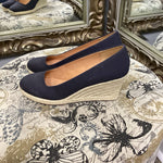 Load image into Gallery viewer, J Crew Closed Toe Wedge Espadrille SHOES 10.5
