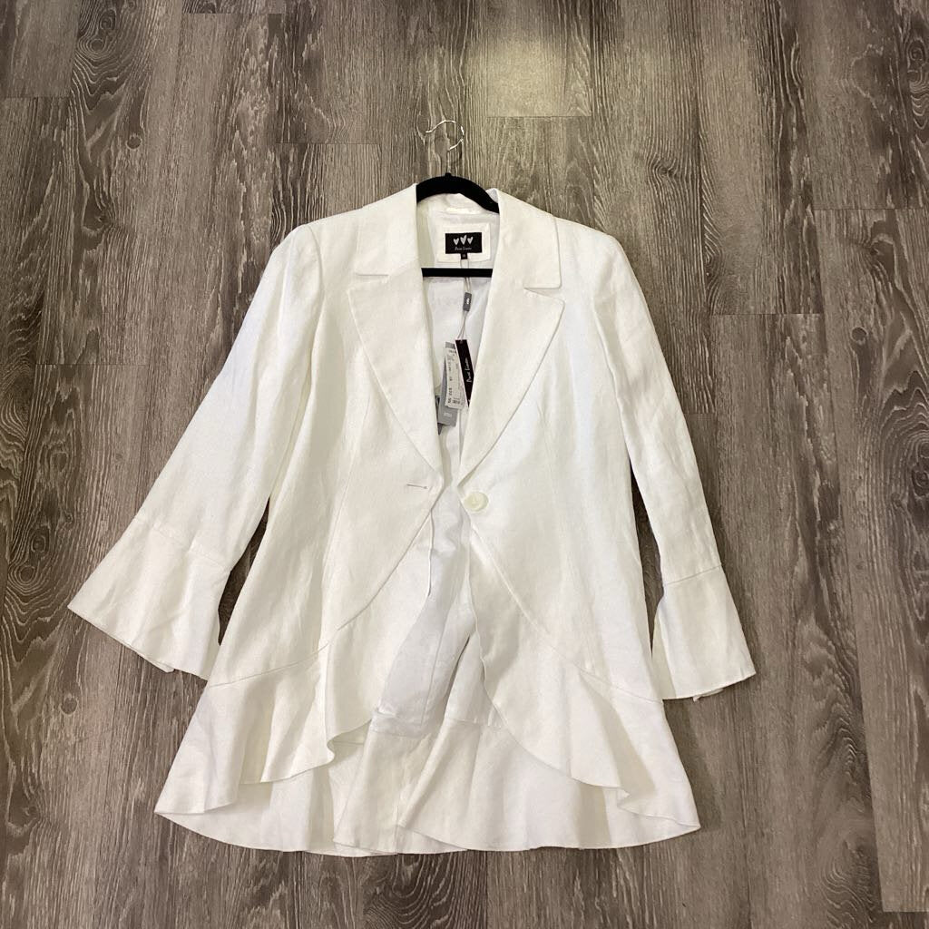 Pure Linen Waterfall Linen Blazer JACKETS 16