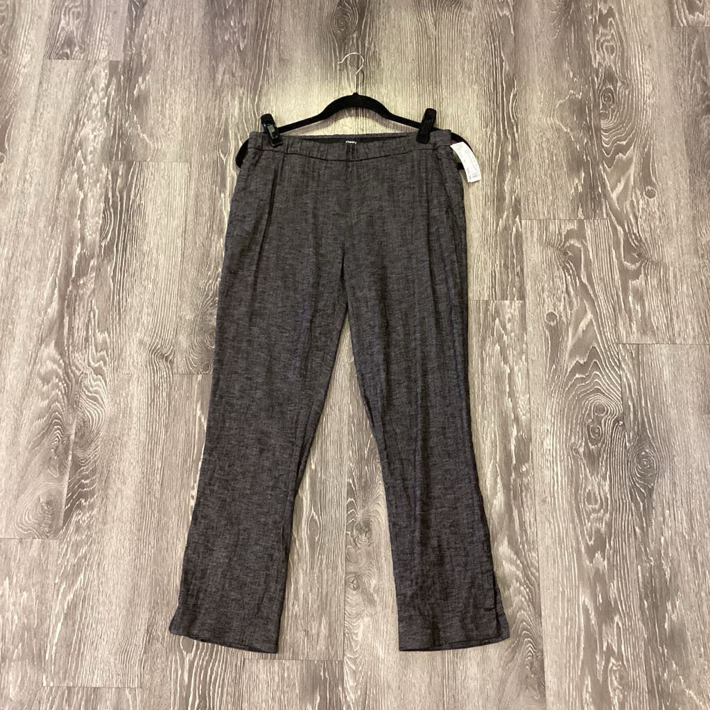 Theory Linen Blend Slacks PANTS 8