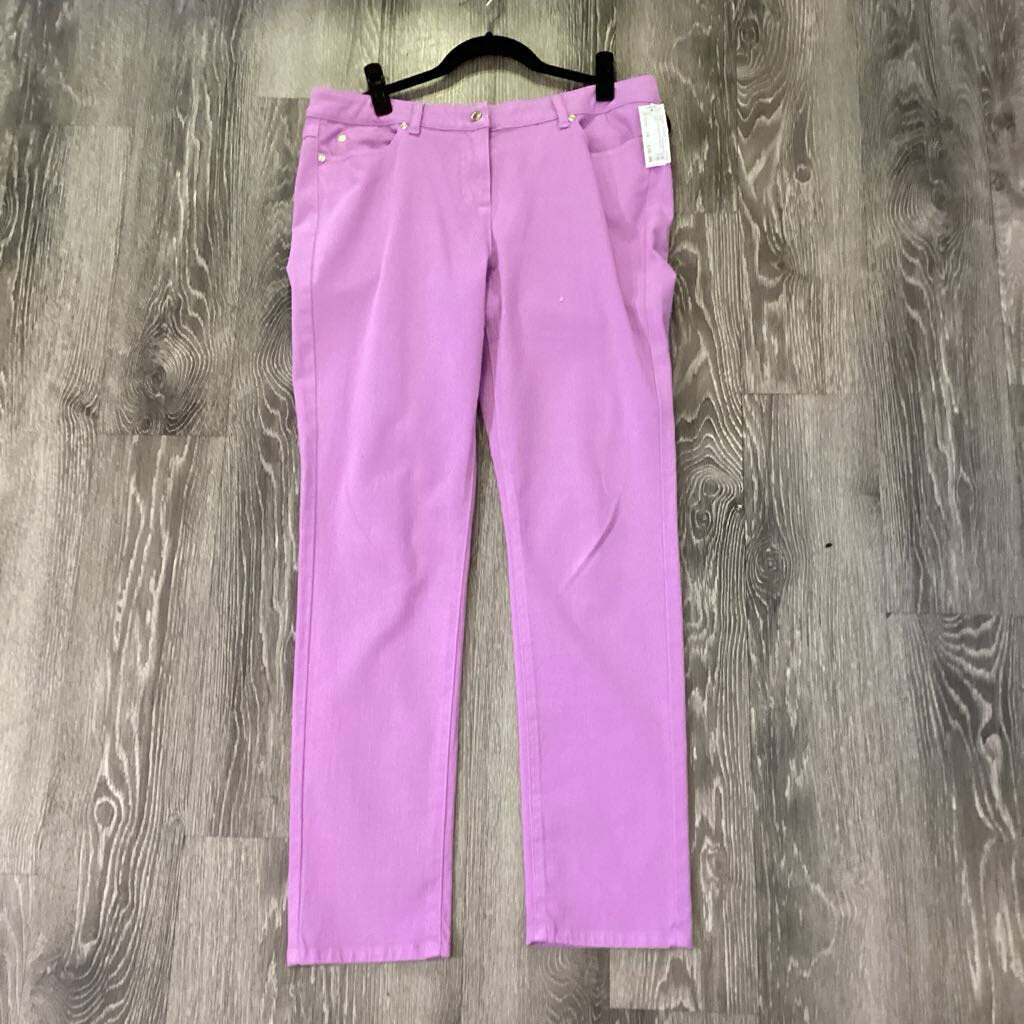 J McLaughlin Solid Straight Leg JEANS 14