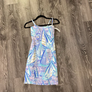 Lilly Pulitzer Sail Boats Tie-Back DRESSES 00