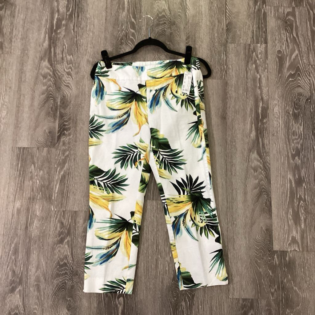 Chicos Tropical Print PANTS .5