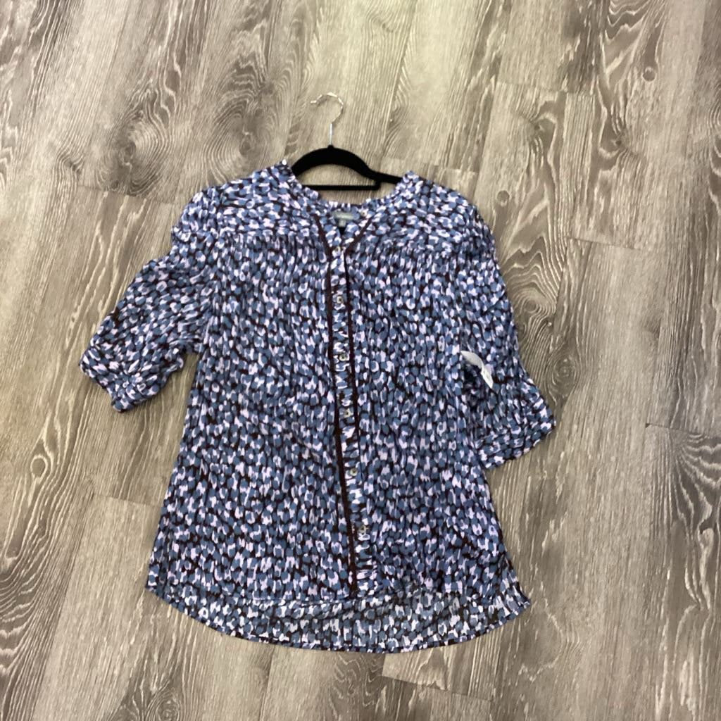 Wit & Wisdom Button Ruffle TOPS m