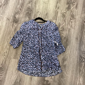 Wit & Wisdom Button Ruffle TOPS m