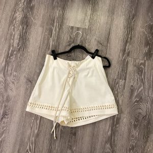 Alemais NWT Lace Up High Rise SHORTS 12