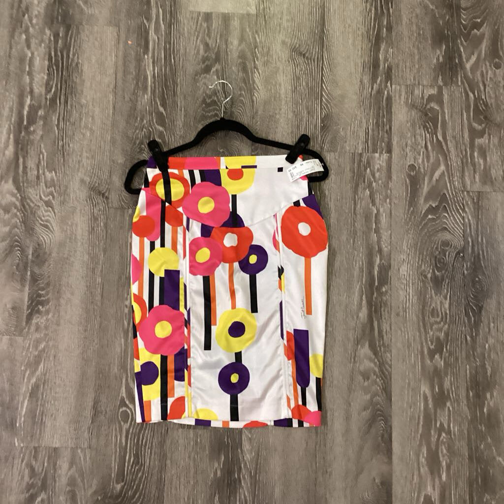 Just Cavali Floral Pencil SKIRTS 40