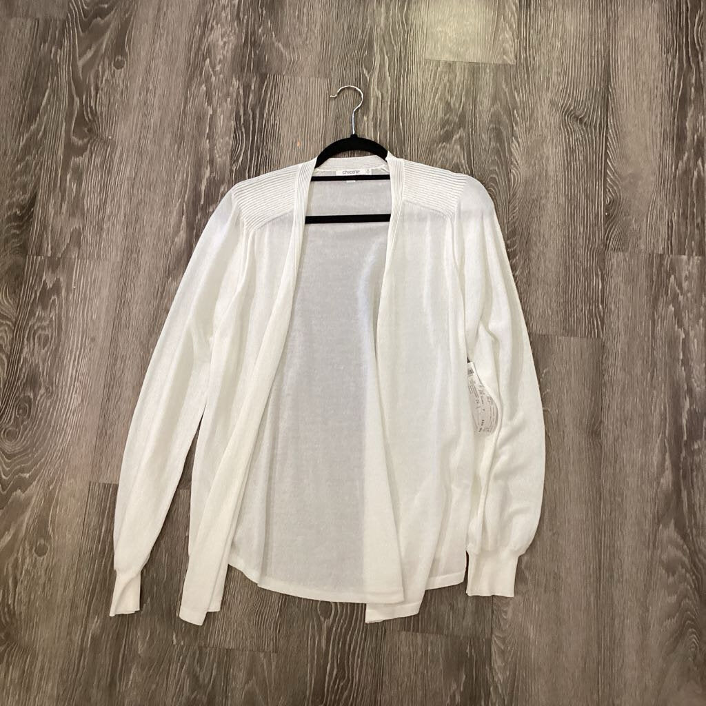 Chicos NWT Open Front LS SWEATERS 2