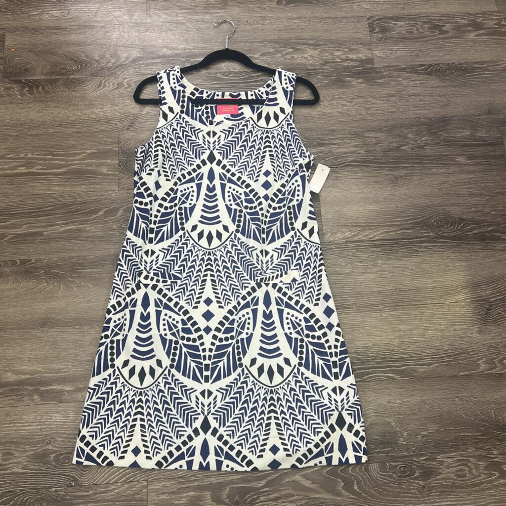 Gingy Patterned Sleeveless DRESSES L