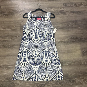 Gingy Patterned Sleeveless DRESSES L
