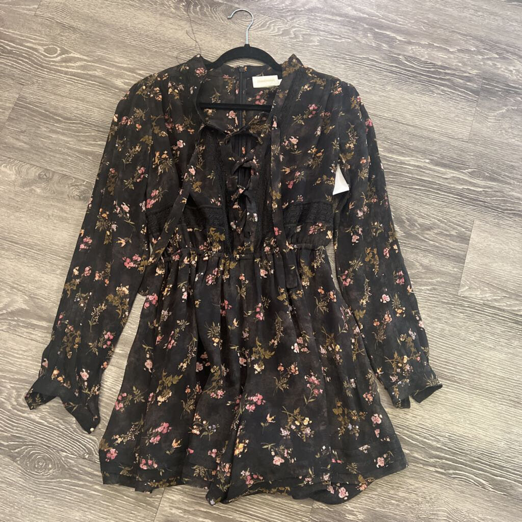 Zimmermann Tie Front/Floral DRESSES 1/S