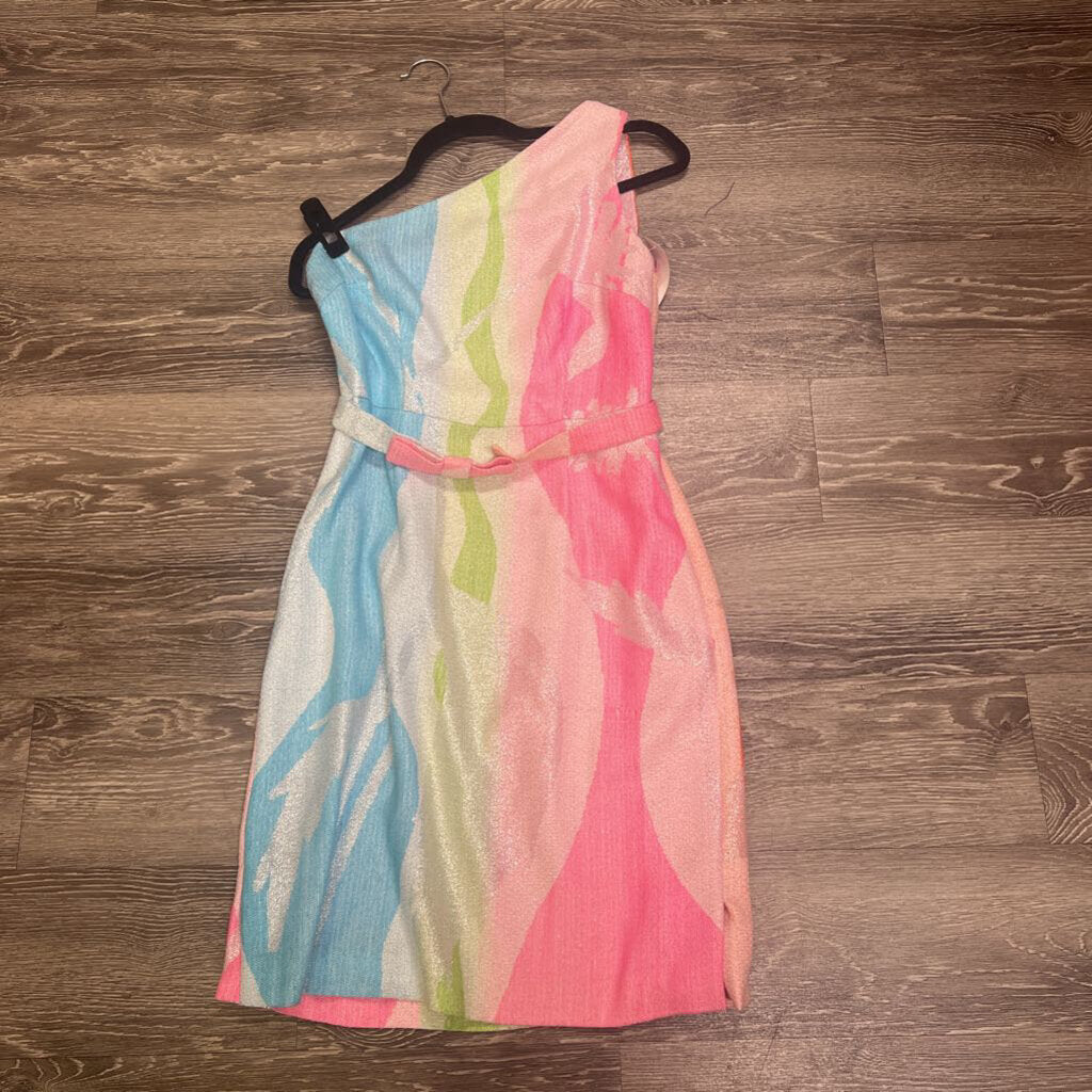 Milly One Shoulder w Bow DRESSES 4