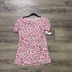 Lilly Pulitzer Patterned Crew Neck SS Tee TOPS M