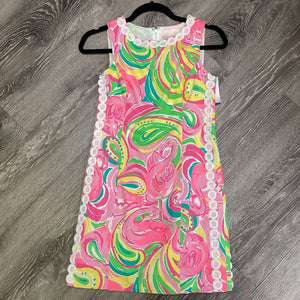 Lilly Pulitzer Patterned Side Embroidered DRESSES 0