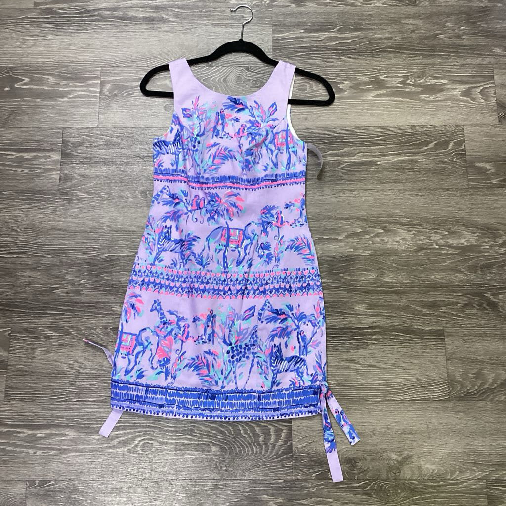 Lilly Pulitzer Giraffe Print Bottom Ties DRESSES 00