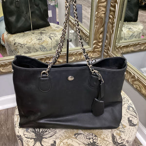 Coach Leather Chain Strap HANDBAGS M