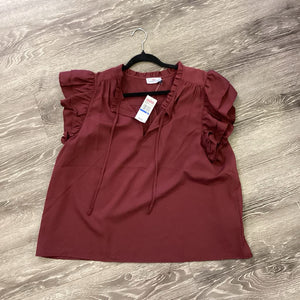 Vineyard Vines NWT Flounce SS TOPS XL