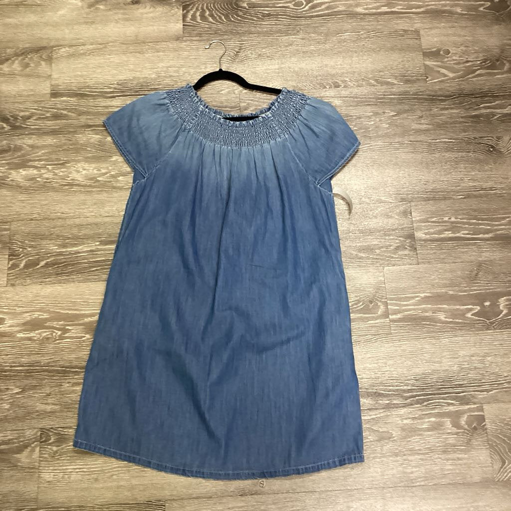 Current Elliot Chambray off Shoulder DRESSES 2