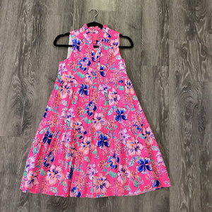 Lilly Pulitzer NWT Patterned Sleeveless Pleated DRESSES XS