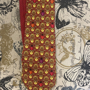 Versace Ladybug & Crowns MENS TIES OS