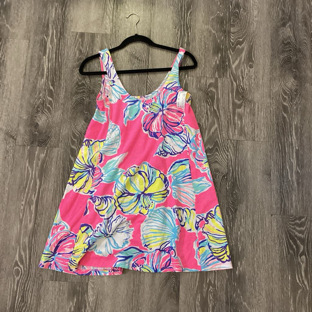 Lilly Pulitzer Patterned Tank Dress DRESSES XS