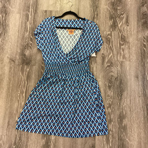 Tory Burch Patterned Cross Front SS DRESSES M