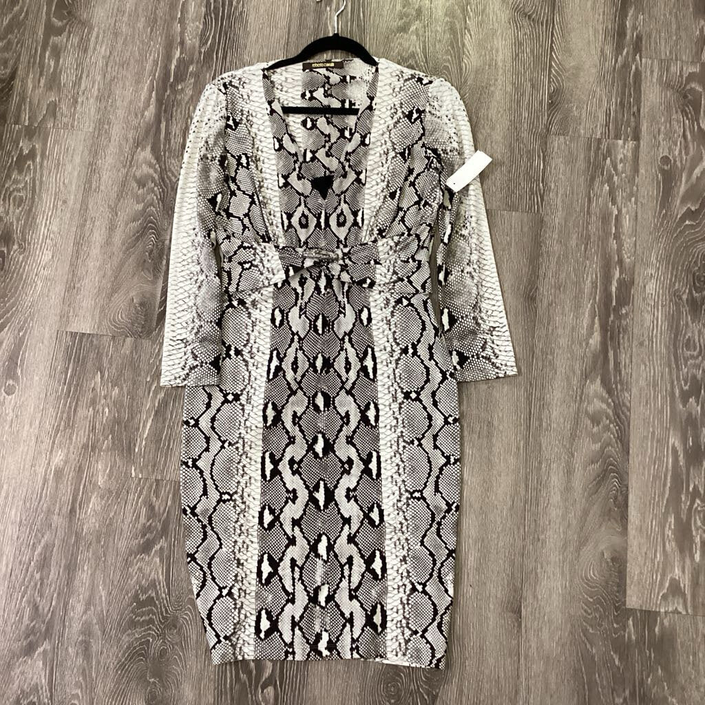 Roberto Cavalli Snakeskin Lngslv DRESSES 10