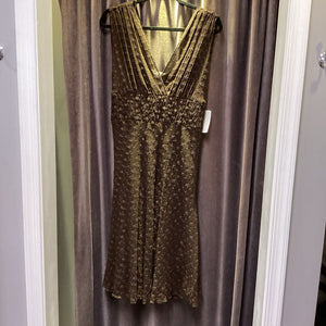 Diane Von Furstenberg DVF Eyelit Overlay Midi DRESSES 12