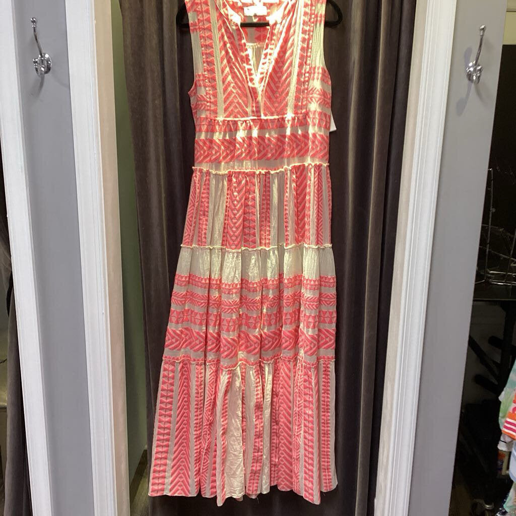 Devotion Twins Geo Print Maxi Slvlss DRESSES XS