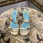 Load image into Gallery viewer, Thierry Rabotin Kitten Strappy SHOES 37.5
