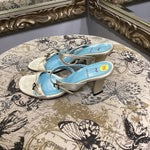 Load image into Gallery viewer, Thierry Rabotin Kitten Strappy SHOES 37.5

