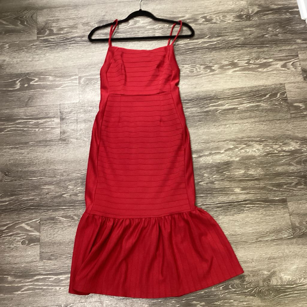 Hutch NWT Spaghetti Strap Flounce DRESSES M