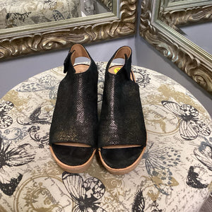 Johnston & Murphy Wedge Peep Toe Espadrille SHOES 8