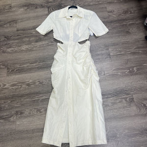 Zara Shirt Dress w Cutouts DRESSES M