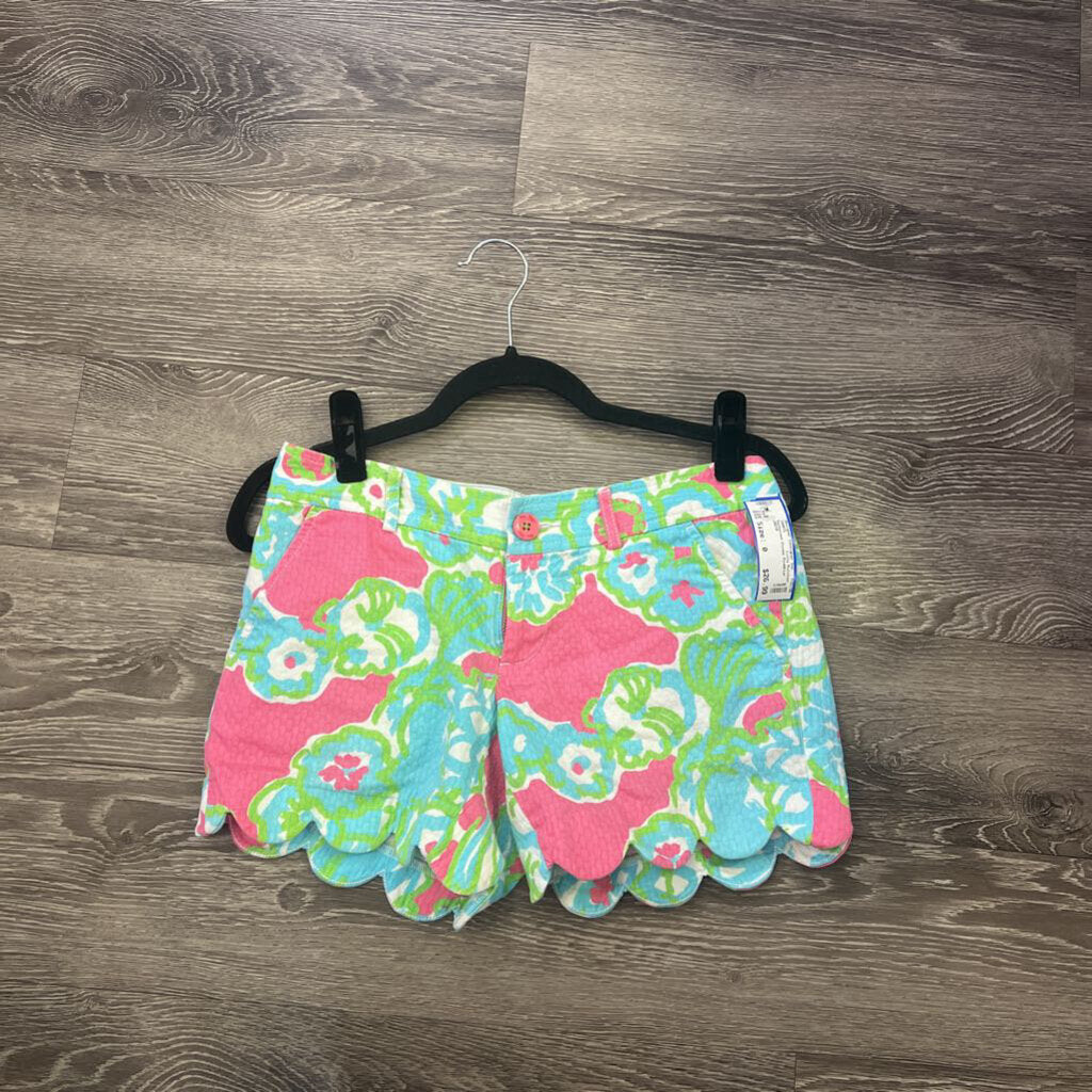 Lilly Pulitzer Patterned Chinos SHORTS 0