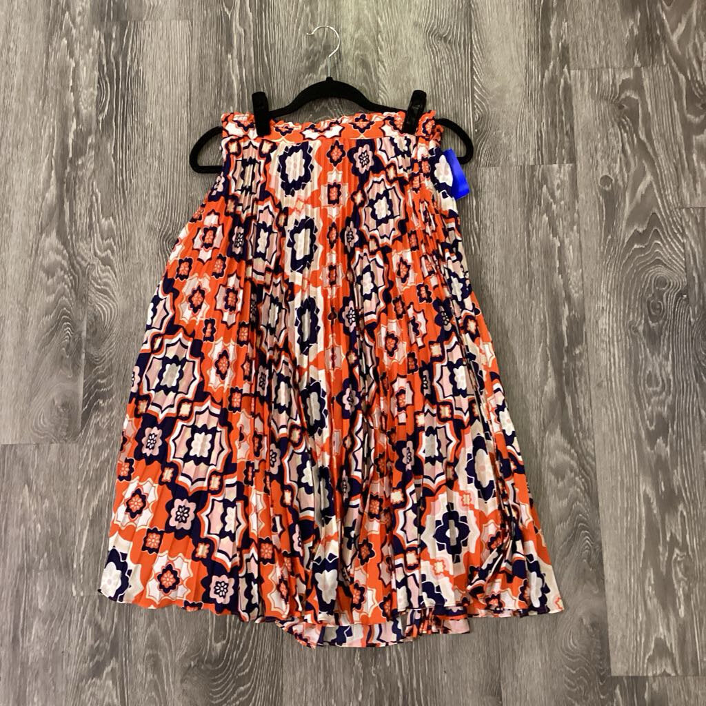 Anthropologie Pleated Floral SKIRTS S