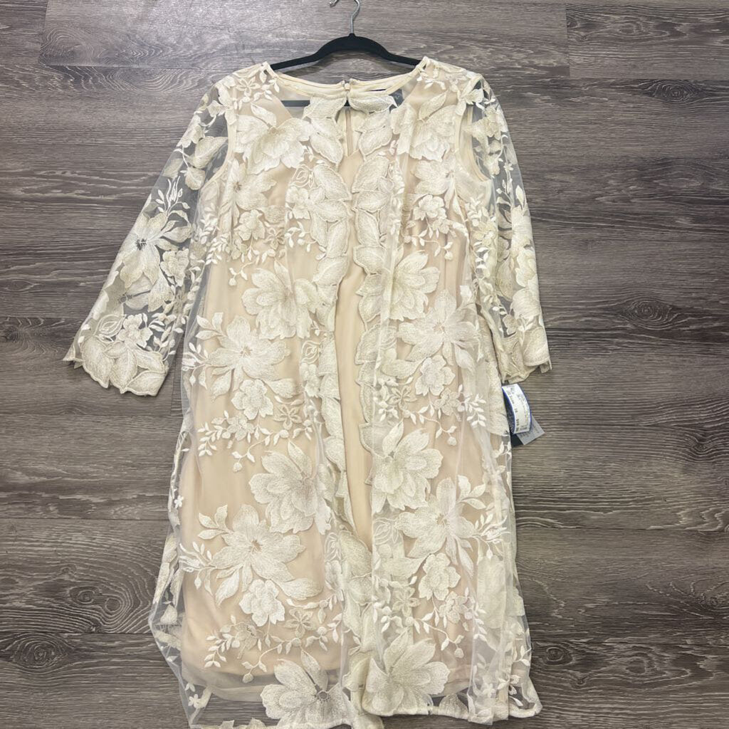 Alex Evening NWT Floral Overlay EVENING 16