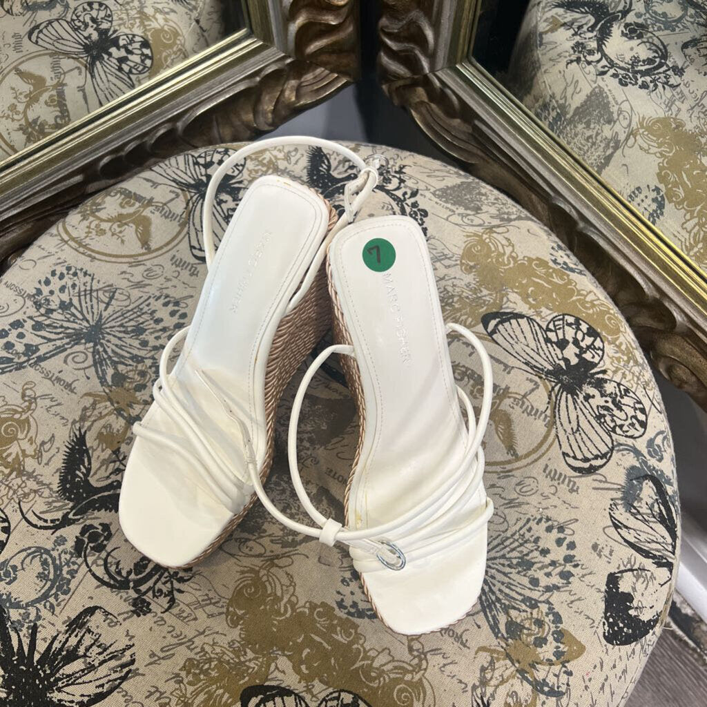 Marc Fisher Rope Wedges SHOES 7