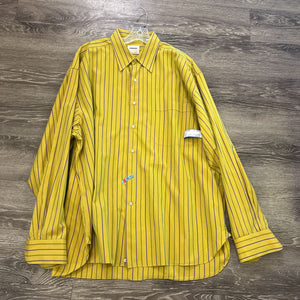 Lorenzini LS Vert Stripe MENS SHIRTS L