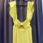 Load image into Gallery viewer, Farm Rio Ruffle Slv Ruched Maxi DRESSES M
